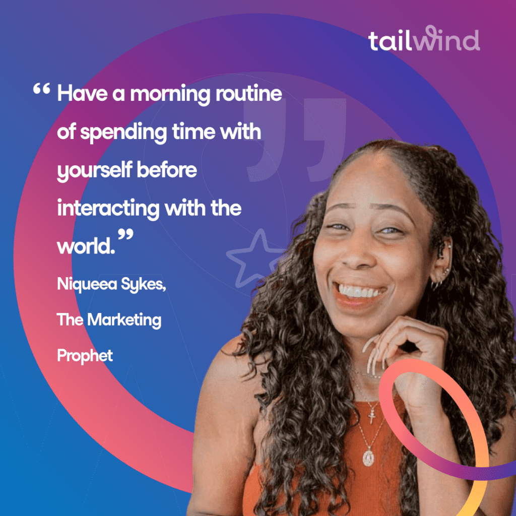 Niqueea Sykes, The Marketing Prophet
