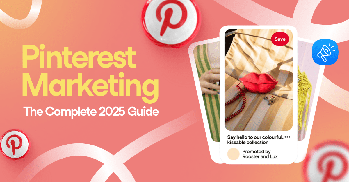 Three Pin images showing products to sell on a salmon background with white swirls. Around the images are the blog post title and Pinterest logos.