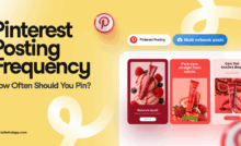 A variety of three different Pin images for a lip balm on a pale yellow background with white swirls. Above the Pins are Pinterest Posting and Multi Network Posts buttons. Around the images are the blog post title, the Tailwind url (www.tailwindapp.com), and Pinterest logos.