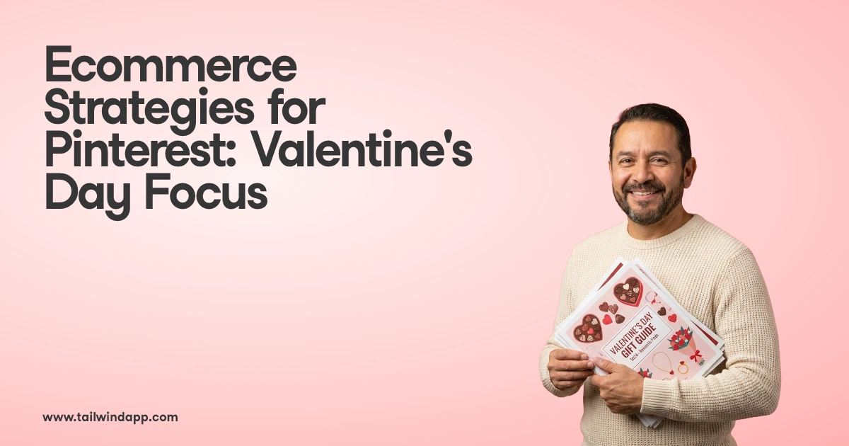 Man holding Valentine's Day-themed magazines, smiling against a pink background.